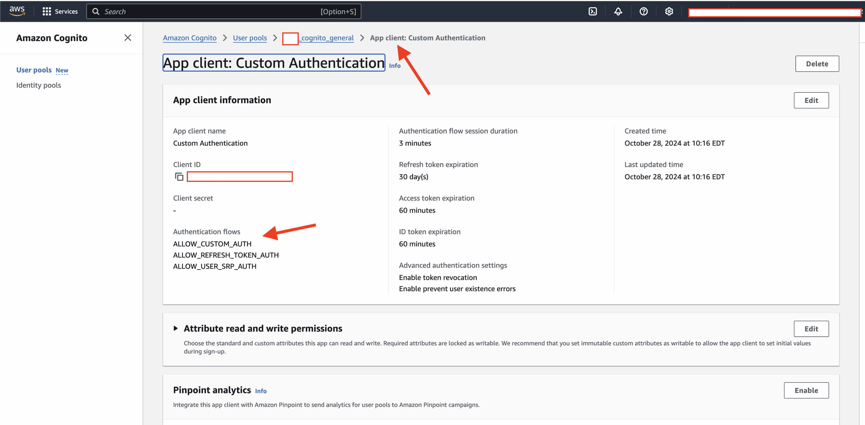 Source369 AWS Cognito Custom App Client for Custom Authentication